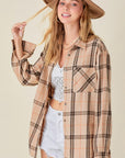 Encore Plaid Shirt by La Miel - Online Only