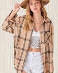 Encore Plaid Shirt by La Miel - Online Only