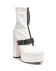 Boomer Chunky High Block Heel Boots