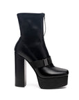 Boomer Chunky High Block Heel Boots