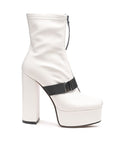 Boomer Chunky High Block Heel Boots