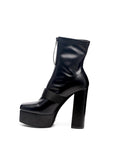 Boomer Chunky High Block Heel Boots