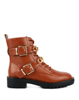 Billy Atta Girl Metal Chain Detail Bike Boot