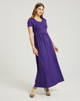 Women's Summer Casual Maxi Dress With Pocket