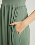 Women's Summer Casual Maxi Dress With Pocket