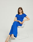 Women's Summer Casual Maxi Dress With Pocket