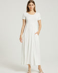 Women's Summer Casual Maxi Dress With Pocket