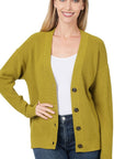 Zenana Viscose Sweater Cardigan - My Pampered Life Seattle