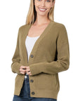 Zenana Viscose Sweater Cardigan - My Pampered Life Seattle