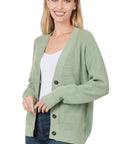 Zenana Viscose Sweater Cardigan - My Pampered Life Seattle