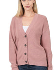 Zenana Viscose Sweater Cardigan - My Pampered Life Seattle