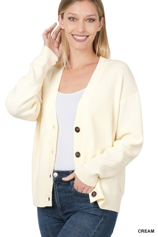 Zenana Viscose Sweater Cardigan - Online Only