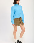 Emory Park Turtle Neck Body Sweater