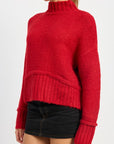 Emory Park Turtle Neck Body Sweater