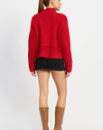 Emory Park Turtle Neck Body Sweater