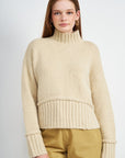 Emory Park Turtle Neck Body Sweater