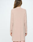 Renee C. Brushed Knit Draped Cardigan with Cashmere Feel