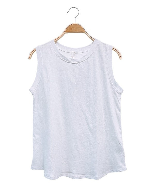 Fabina Recylced Cotton Muscle Tank