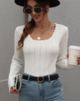 Top with Button Detail