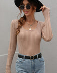 Top with Button Detail