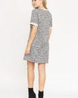 Plus Preppy Tweed Shift Dress