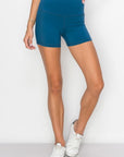 Buttery-Soft Activewear Biker Shorts 4 In. Inseam