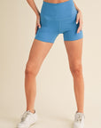 Buttery-Soft Activewear Biker Shorts 4 In. Inseam