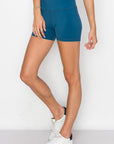 Buttery-Soft Activewear Biker Shorts 4 In. Inseam