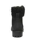 Dolon Lace-Up Fur Collared Ankle Boot