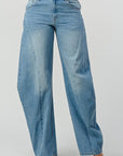 Athina Wide Leg Denim Jeans