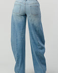 Athina Wide Leg Denim Jeans