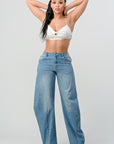 Athina Wide Leg Denim Jeans