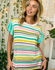 e Luna PLUS Multi Stripe Top