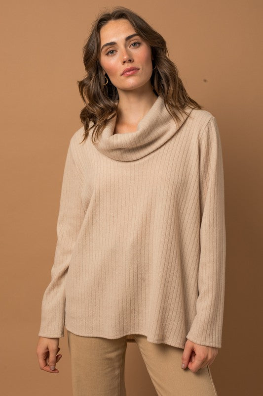 Gilli Long Sleeve Turtle Neck Top - Online Only