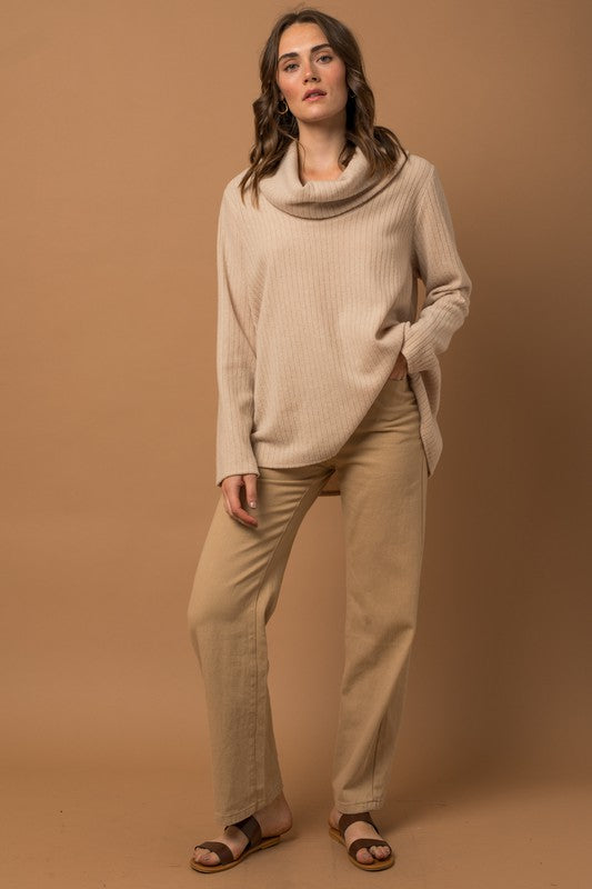 Gilli Long Sleeve Turtle Neck Top - Online Only