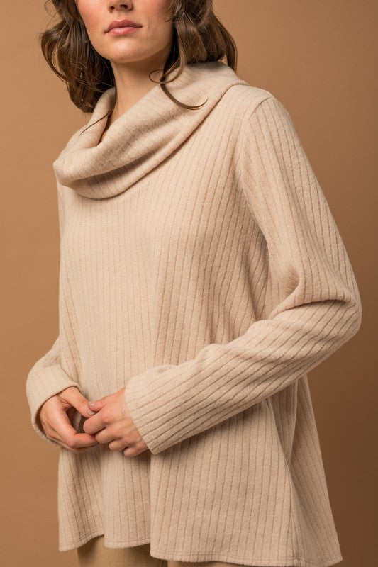 Gilli Long Sleeve Turtle Neck Top - Online Only