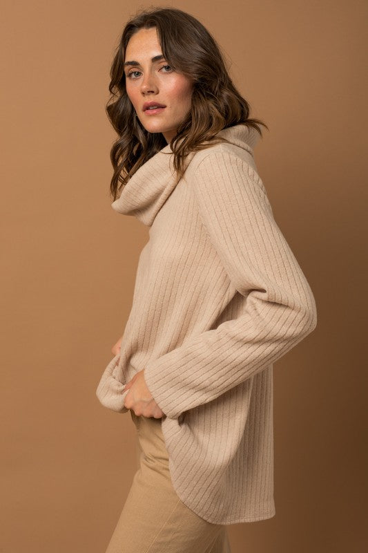 Gilli Long Sleeve Turtle Neck Top - Online Only