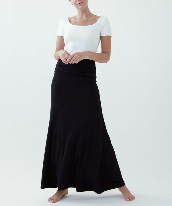 Fabina Bamboo Classic Long Skirt