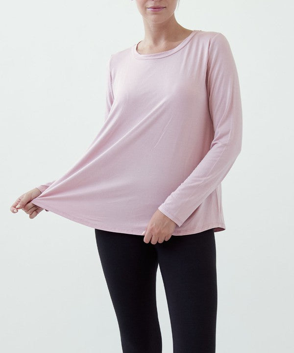 Fabina Bamboo Classic Long Sleeve Top