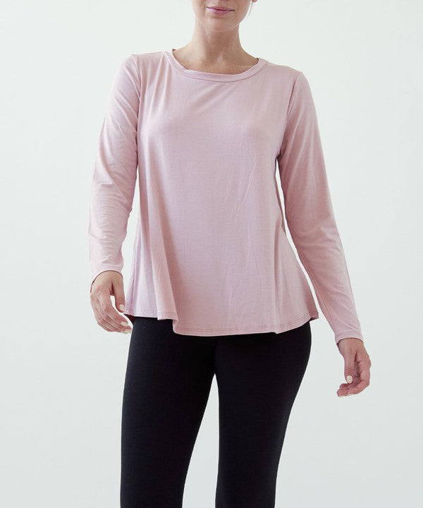 Fabina Bamboo Classic Long Sleeve Top