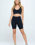 OTOS Active Fall Activewear Biker Short Set