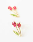 Tulip Post Earrings