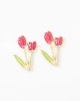 Tulip Post Earrings