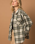 Gilli Plaid Oversized Shacket - Online Only