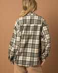 Gilli Plaid Oversized Shacket - Online Only