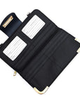 Fashion Turn Lock Crossbody Wallet - Online Only