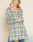 V Neck Sweater Tunic