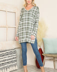 V Neck Sweater Tunic