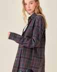 Encore Plaid Shirt by La Miel - Online Only