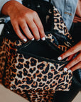 Julia Rose The Emma- Leopard Neoprene Bag